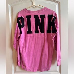 Victoria’s Secret PINK Black & Pink Long Sleeve